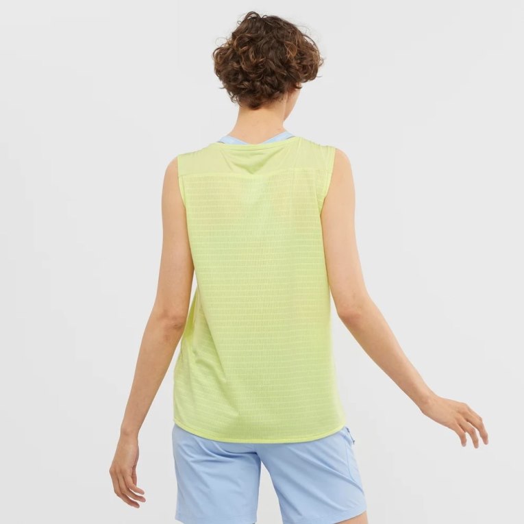 Lemon Salomon Outline Summer Women's Tanks | PH 71082F